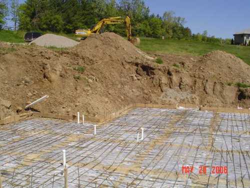new-home-project -- concrete placement readiness for basement slab -- picture 4